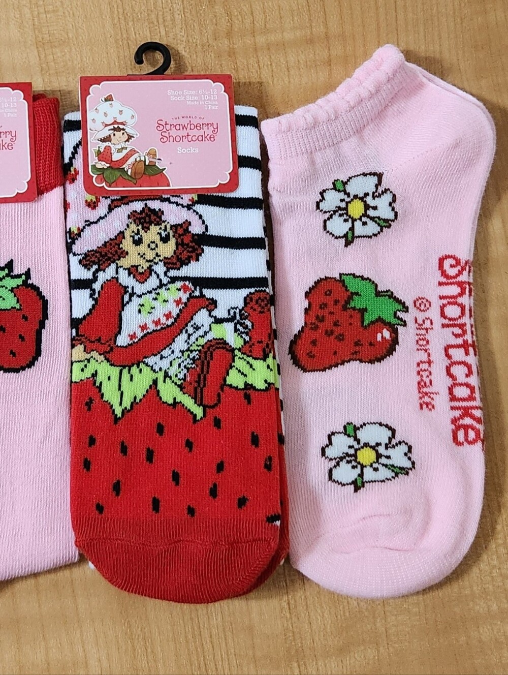 Strawberry Shortcake Socks 🍓